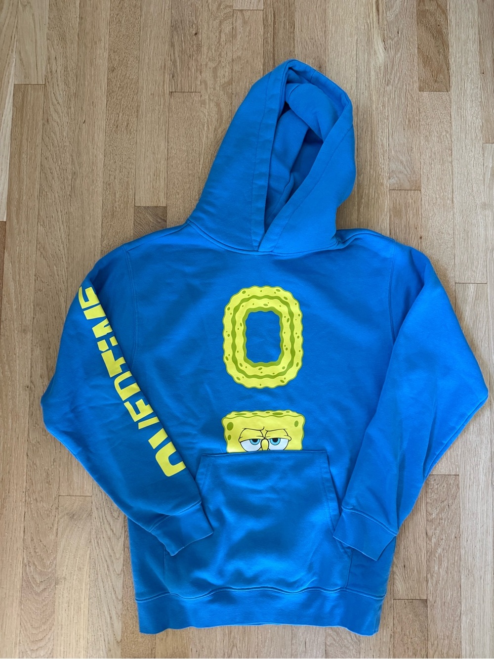 EUC Overtime SpongeBob hoodie XS